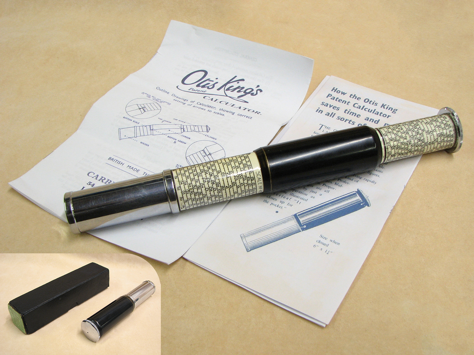 Early 1960's Otis King Model L Type C sliderule